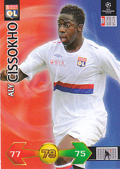 Aly Cissokho Olympique Lyonnais 2009/10 Panini Super Strikes CL Update #439